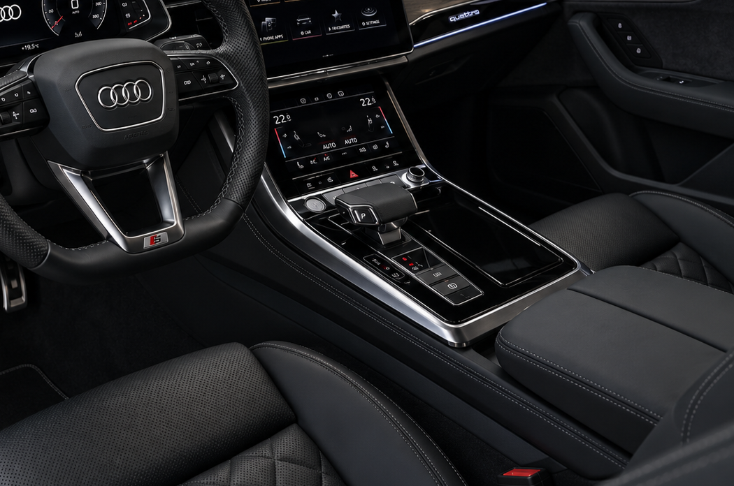audi vidus arciau